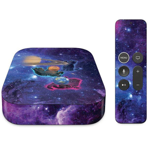 Vincent Hie Cosmic Kittens Apple TV Skin